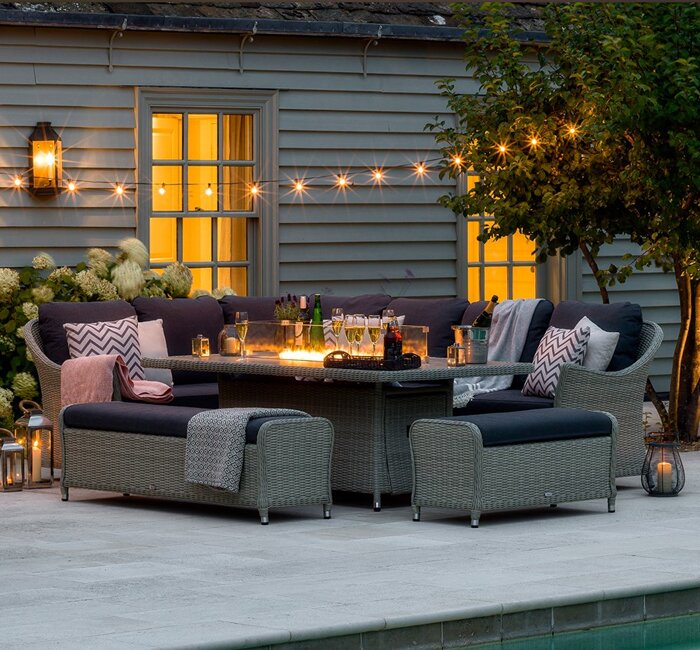 Bramblecrest - Monterey Firepit table Set