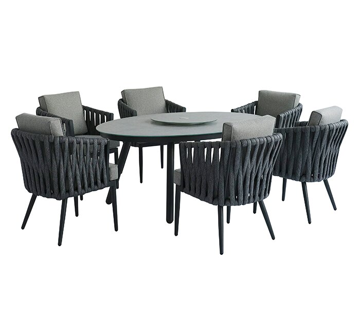 W Garden Living - Seychelles 6 Seat Dining Set