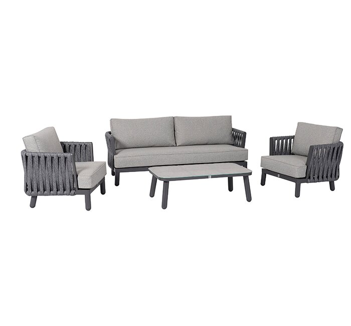 W Garden Living - Seychelles Casual 4pc Lounge Set